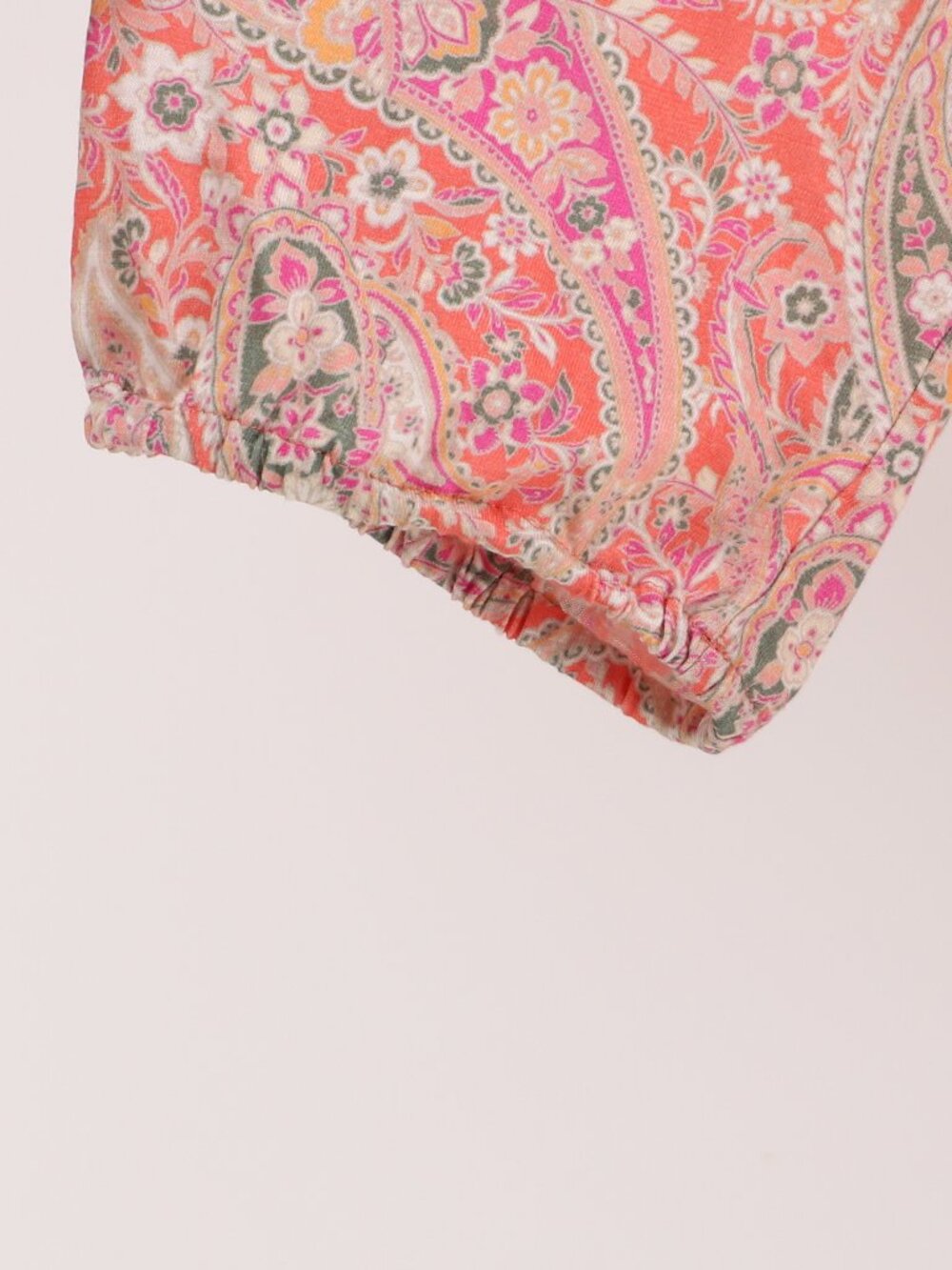 J. JILL Peasant Paisley Print 3/4 Sleeve Button Front Tunic Top Size 2X - Picture 5 of 7